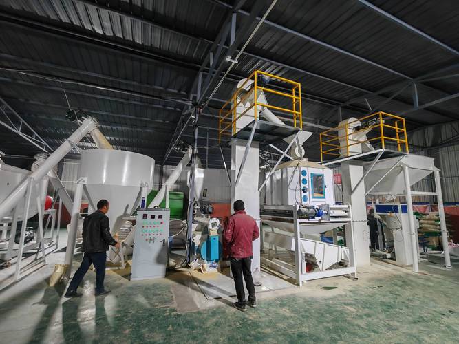 养殖场饲料颗粒加工生产机械设备厂的现代化饲料生产体系